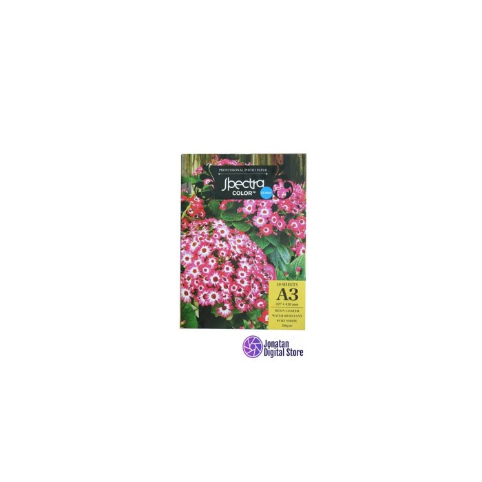 

(DISKON TERMURAH) Kertas Foto Spectra Professional Silky A3 260 GSM