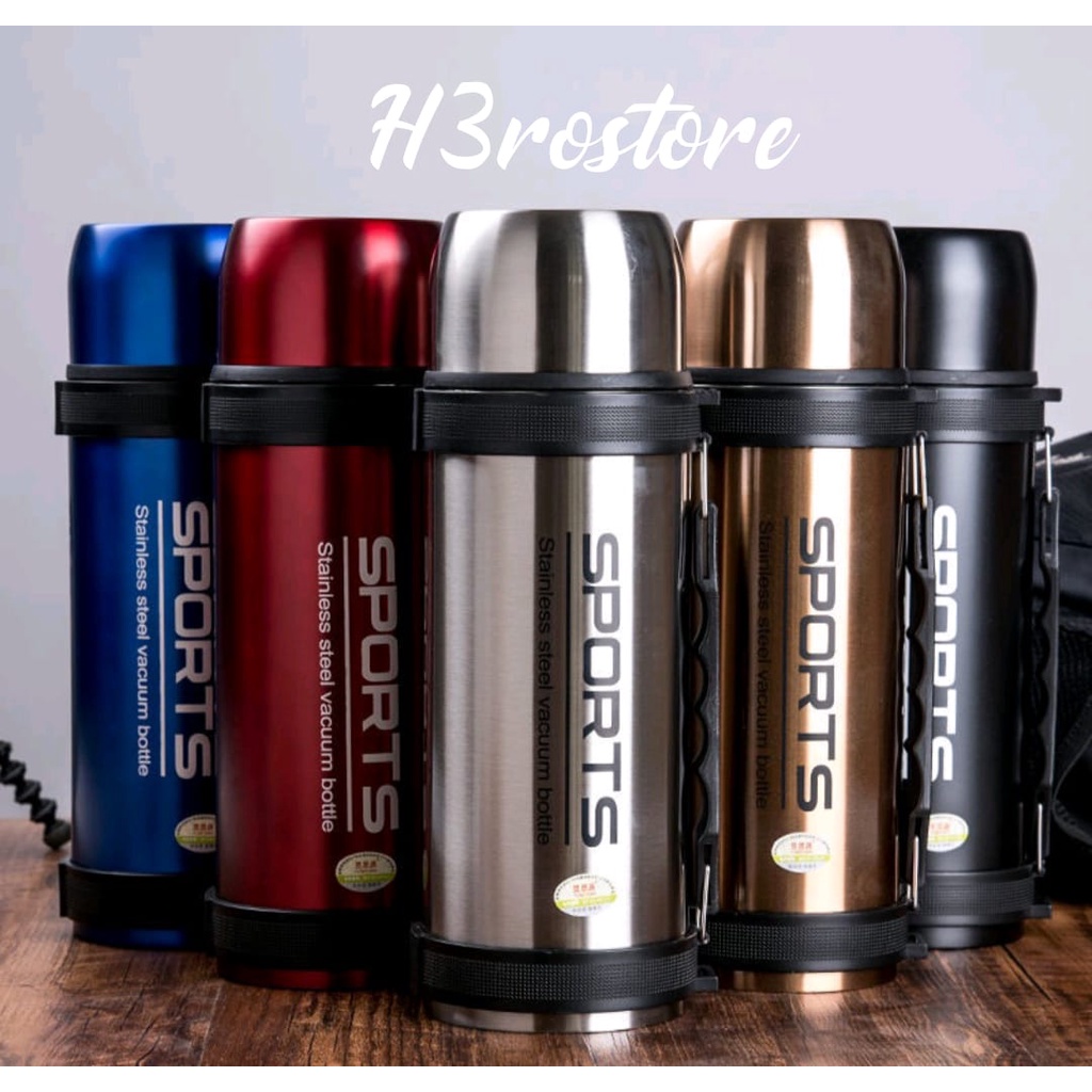 Termos Air SPORT TAHAN PANAS DAN DINGIN-Termos Air STAINLESS STEEL 1200ML/TERMOS1200ML