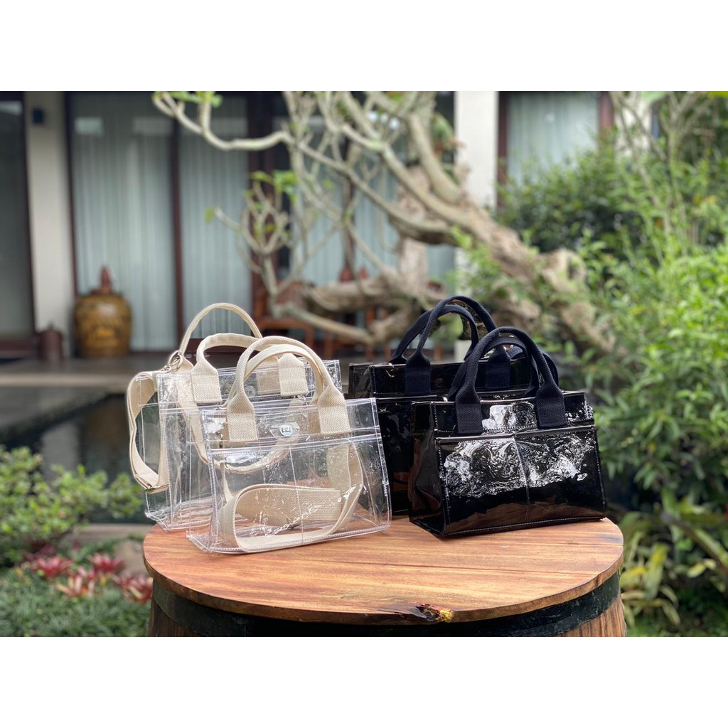 Tas PVC Transparan / Tas Wanita Transparan