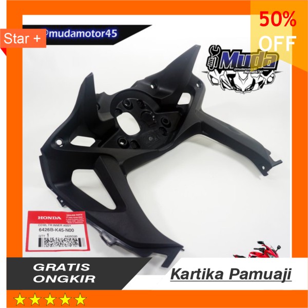 COWL FR INNER ASSY 6426B-K45-N00 COVER FRONT RUMAH SAMPING SPIDO METER CBR150R CBR 150 K45A LOKAL