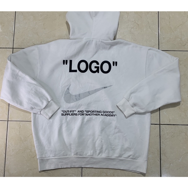 Hoodie Off White Nike Logo