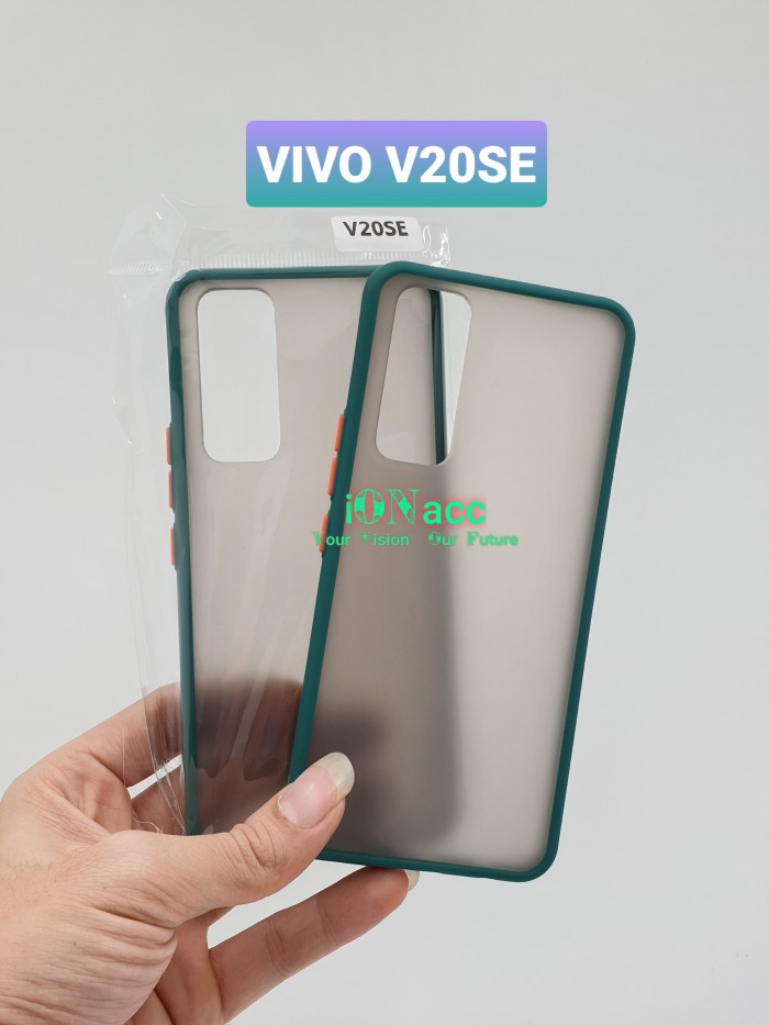 MY CHOICE CASE VIVO V20SE - V20 SE HARDCASE DOVE TPU MACARON COLOUR