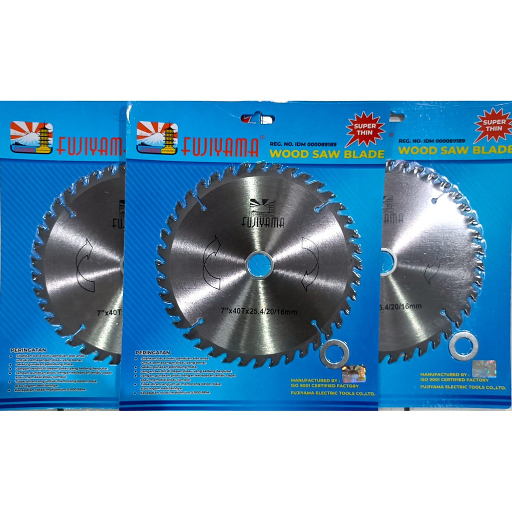 MATA POTONG KAYU ALUMUNIUM MULTI CUTTER 7&quot; X 40 T / SAW BLADE 7 INCH