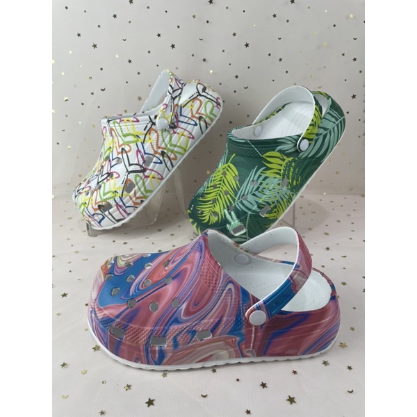 Sandal Baim Hema Bea Clog Printing Limited Edition