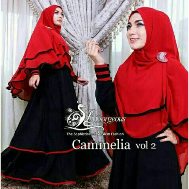 GAMIS NIBRAS BASIC NBC 01 HITAM BAHAN TOYOBO POLOS CANTIK ADEM BUSUI FRIENDLY MURAH STYLE CASUAL