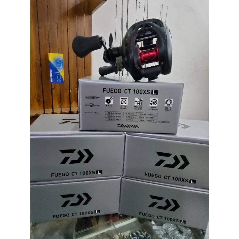 Reel Daiwa BC Fuego CT 100XSL Left Hand