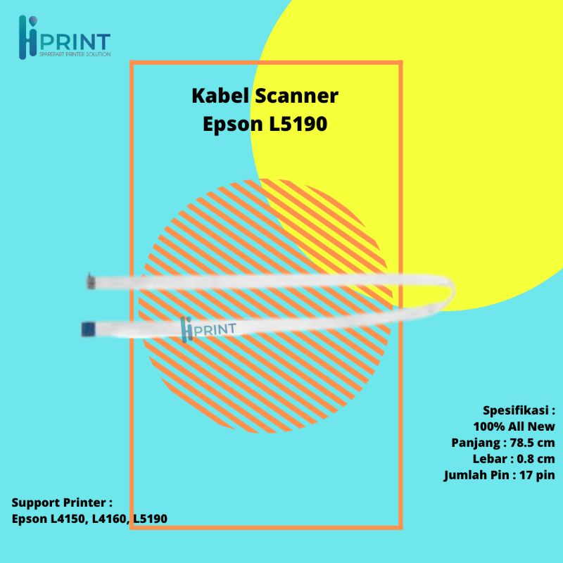 Kabel Scanner Printer Epson L5190 L4160 L4150, Cable Flexible Scanner L5190 L4160 L4150 New