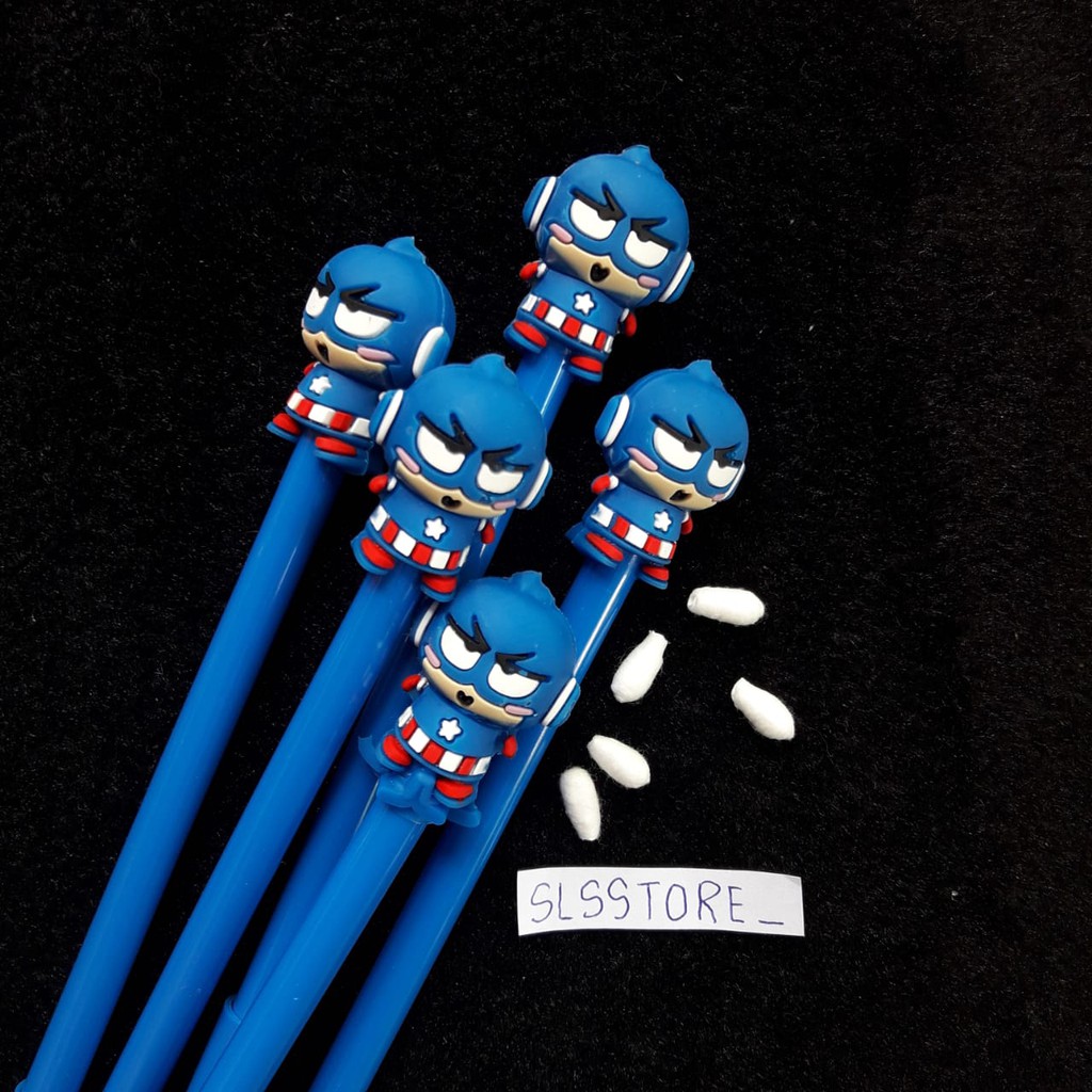 

PULPEN KARAKTER CHIBI CAPTAIN (GEL INK)