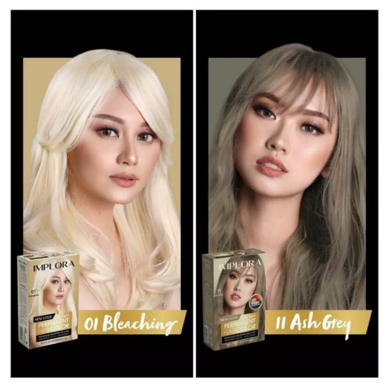 IMPLORA hair color | pewarna rambut 30ml