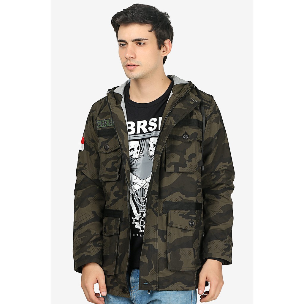 Jaket army loreng tentara tactikal TNI PARKA original distro