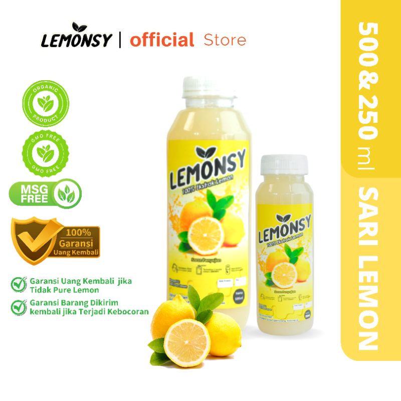 

Air perasan jeruk lemon pure murni asli 100% lemonsy untuk Diet ampuh pelangsing badan perasan detox tubuh vit c imun tubuh