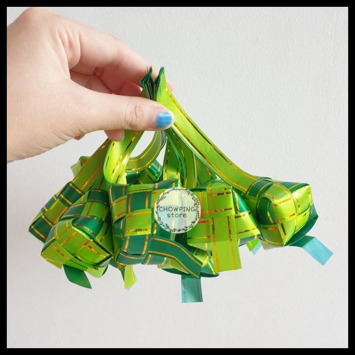

Ketupat Plastik Idul Fitri Hiasan Dekorasi Parcel Hampers Lebaran