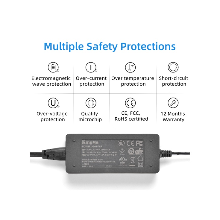 Kingma Dummy Battery Kit NP-FW50 NP FW 50 + AC Power Supply Adapter