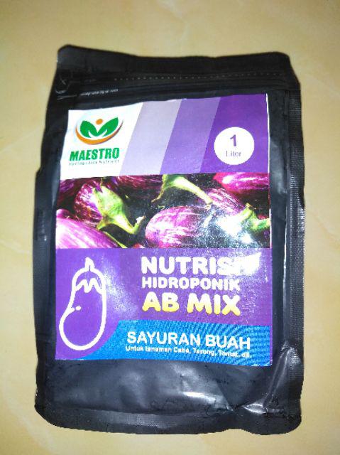 Nutrisi Ab Mix Maestro Sayuran Buah (1 L)