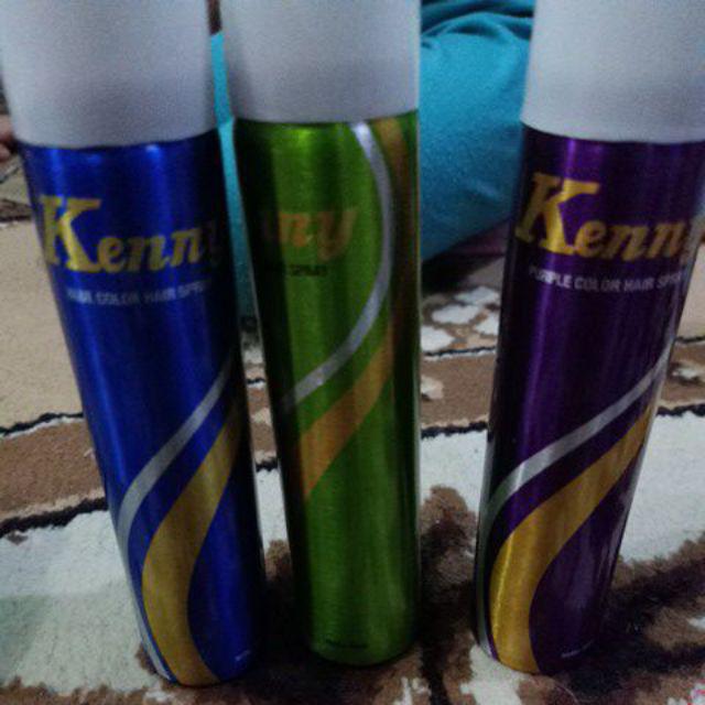  CAT  RAMBUT  SEMPROT SEMENTARA KENA AIR BISA HILANG  khusus 