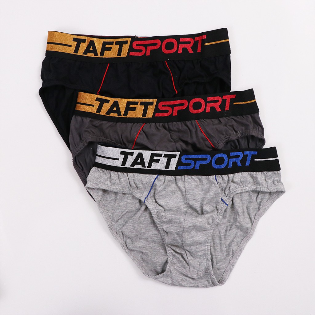 Taft - 6pcs Celana Dalam Pria Segitiga Cd Cowok Karet Boxer Besar TM 1113 2BOX thumbnail 4