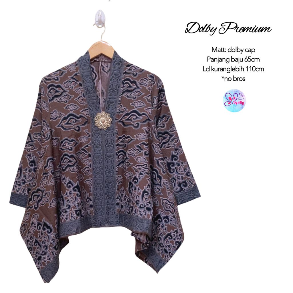 Blouse Batik Dolby by Butik Batik Solo Bahan Dolby kode BLOUSE DOLBY PREMIUM