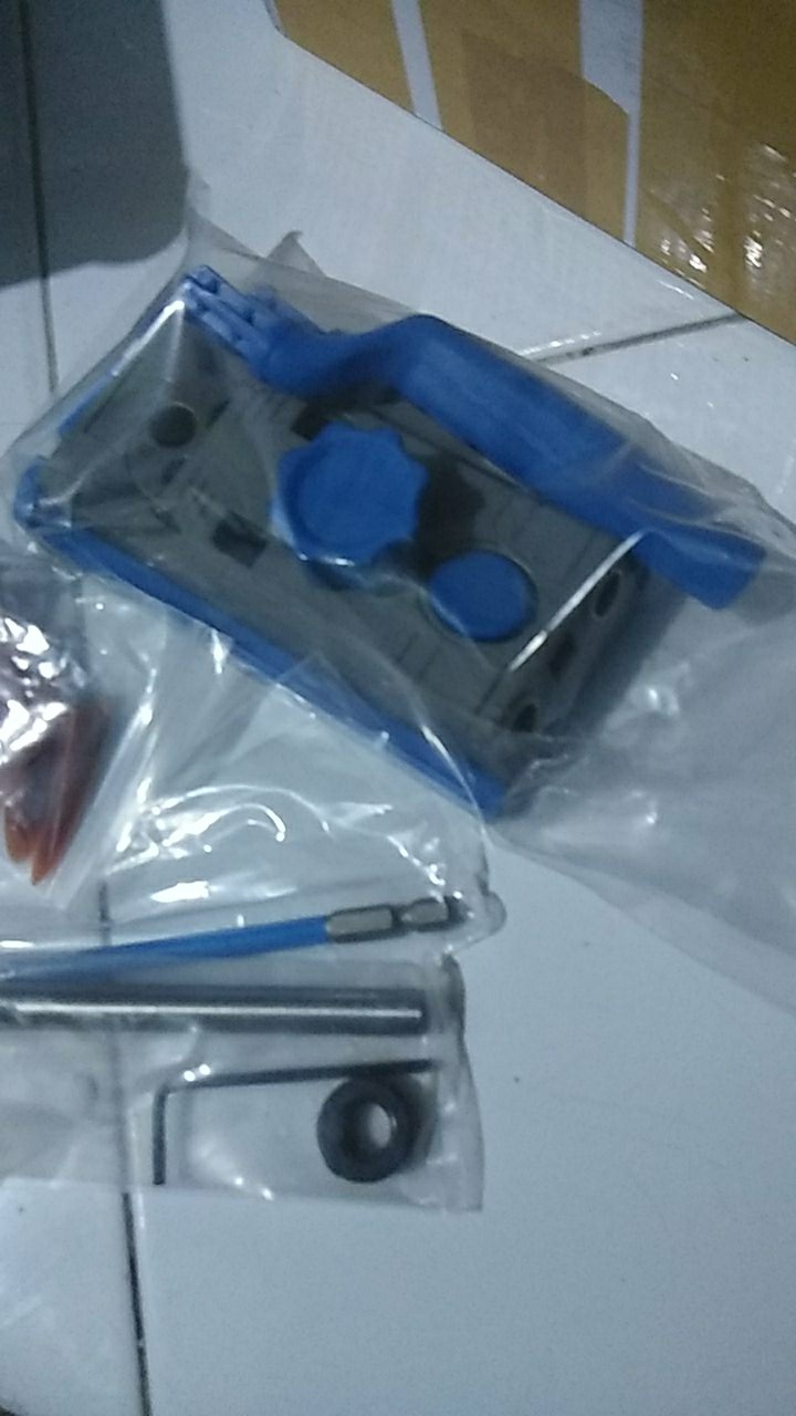 Pocket Hole Jig Set Mata Bor Sekrup Dowel Drill Guide Center Doweling Joinery For Woodworking Tools