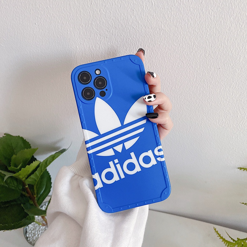 Soft Case Pelindung Anti Jatuh Motif Logo Brand Untuk Iphone 13 12 11 Pro Max X / Xs Max Xr 7 8 Plus Se2020