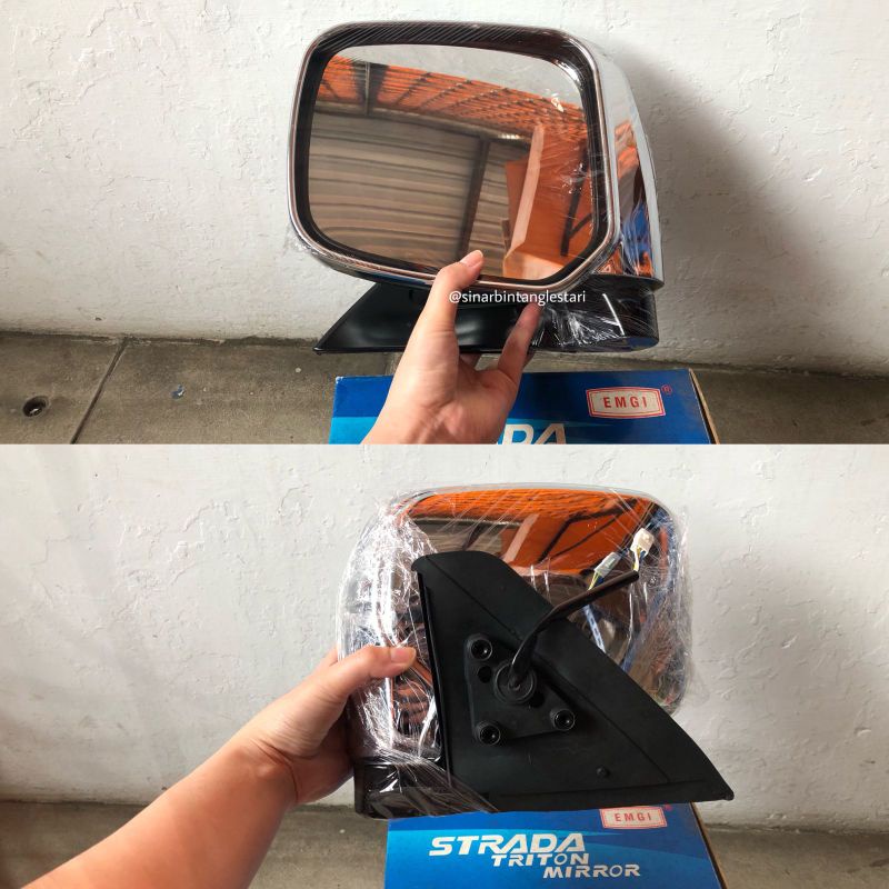 Kaca Spion Mitsubisbi L200 Strada K74T New 2002 Electirc Chrome