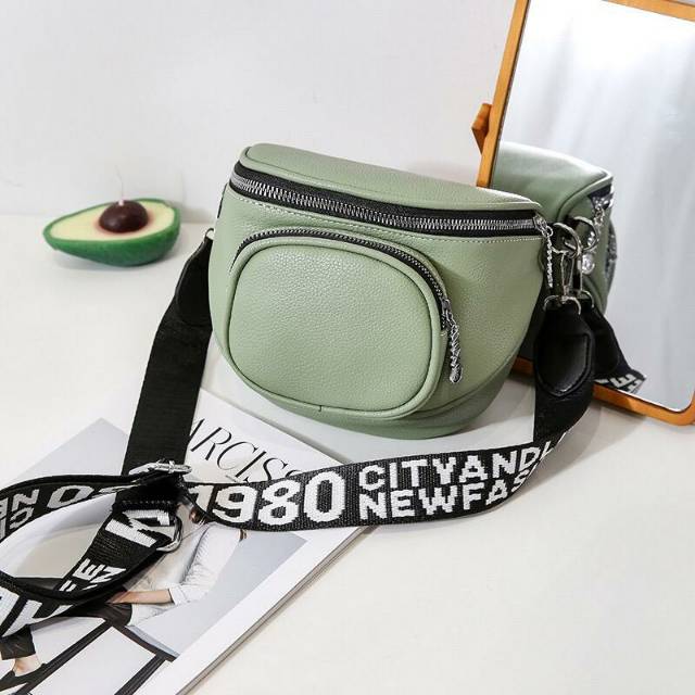 LT 1051 RISCE TAS WAISTBAG IMPORT WANITA CEWEK PEREMPUAN JT CR 7198 BQ 2586 GI 3991 GT 1003 EL 132