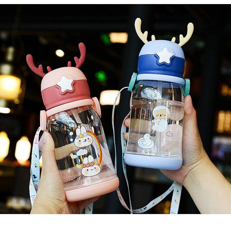 LIN078 – Botol Air Minum Anak Motif Pakai Tali