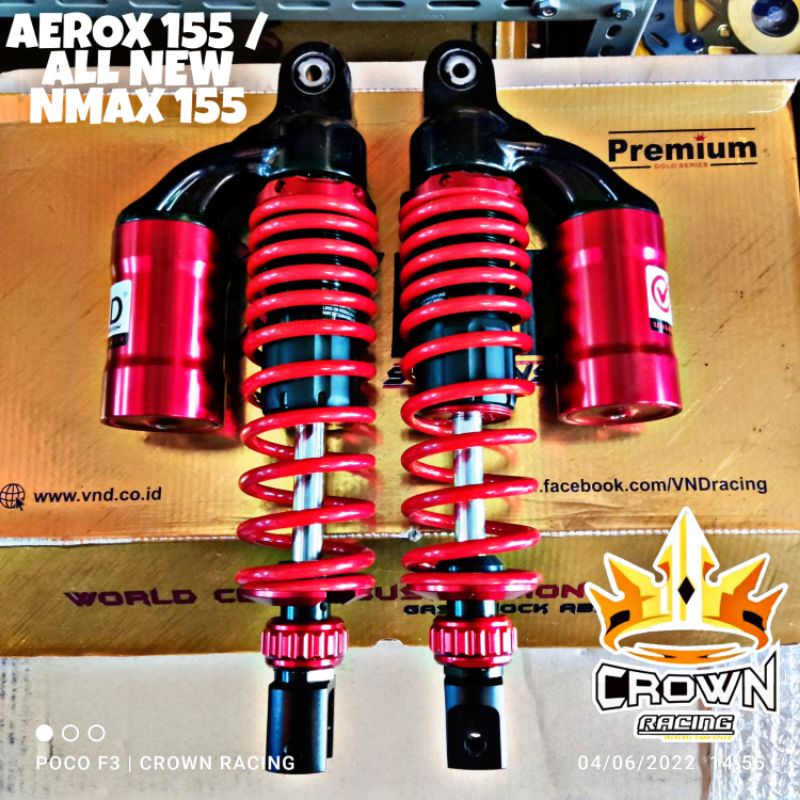 Shock VND AK 333 Click Rebound 305mm Yamaha Aerox 155 / All New Nmax 155