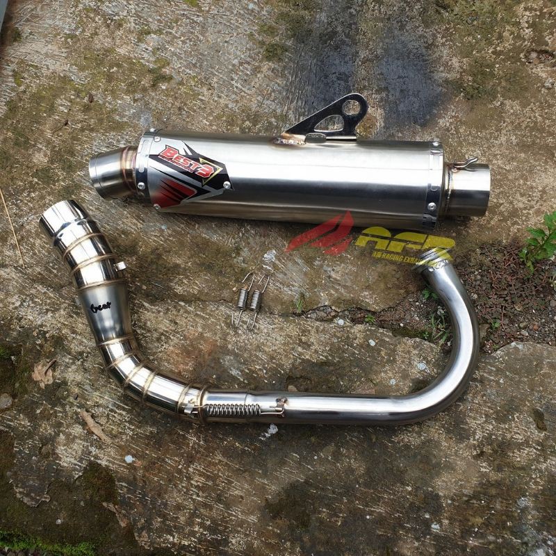 Knalpot Beat Genio Scoopy BEST3 fullsystem