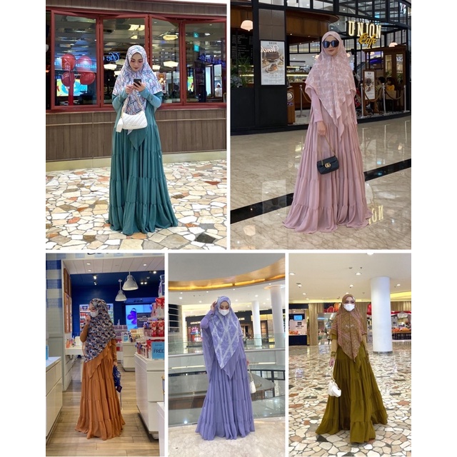 LUMINA BY ULYA HIJAB SYARI GRATIS 1 KHIMAR