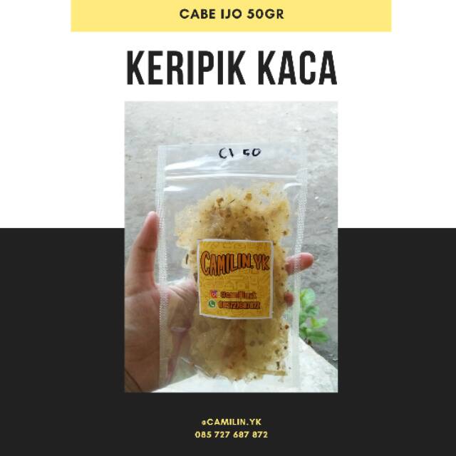 

KERIPIK KACA KRIPCA KRIPIK KACA CABE IJO