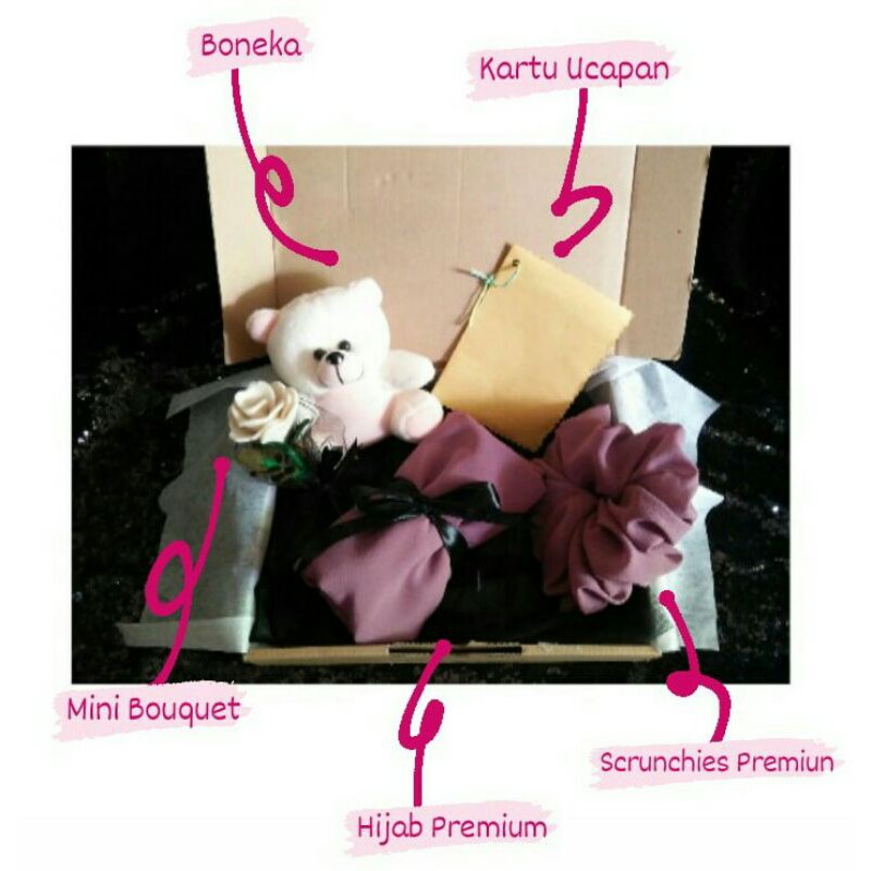Hampers box / hampers hijab / hampers box murah / hadiah box