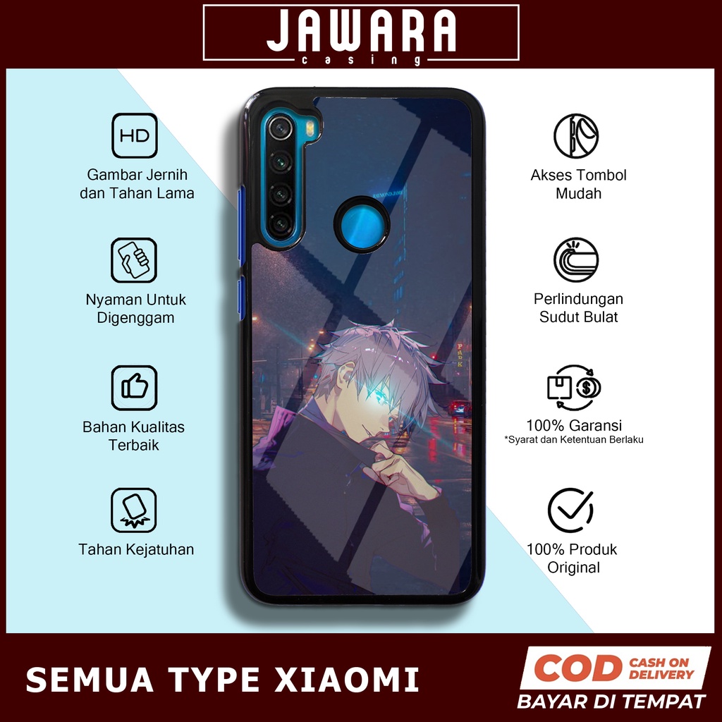 Case Redmi Note 8 Case Hp Xiaomi Redmi Note 8 Premium Glossy Jawara Casing [JJK1] Casing Hp Redmi No