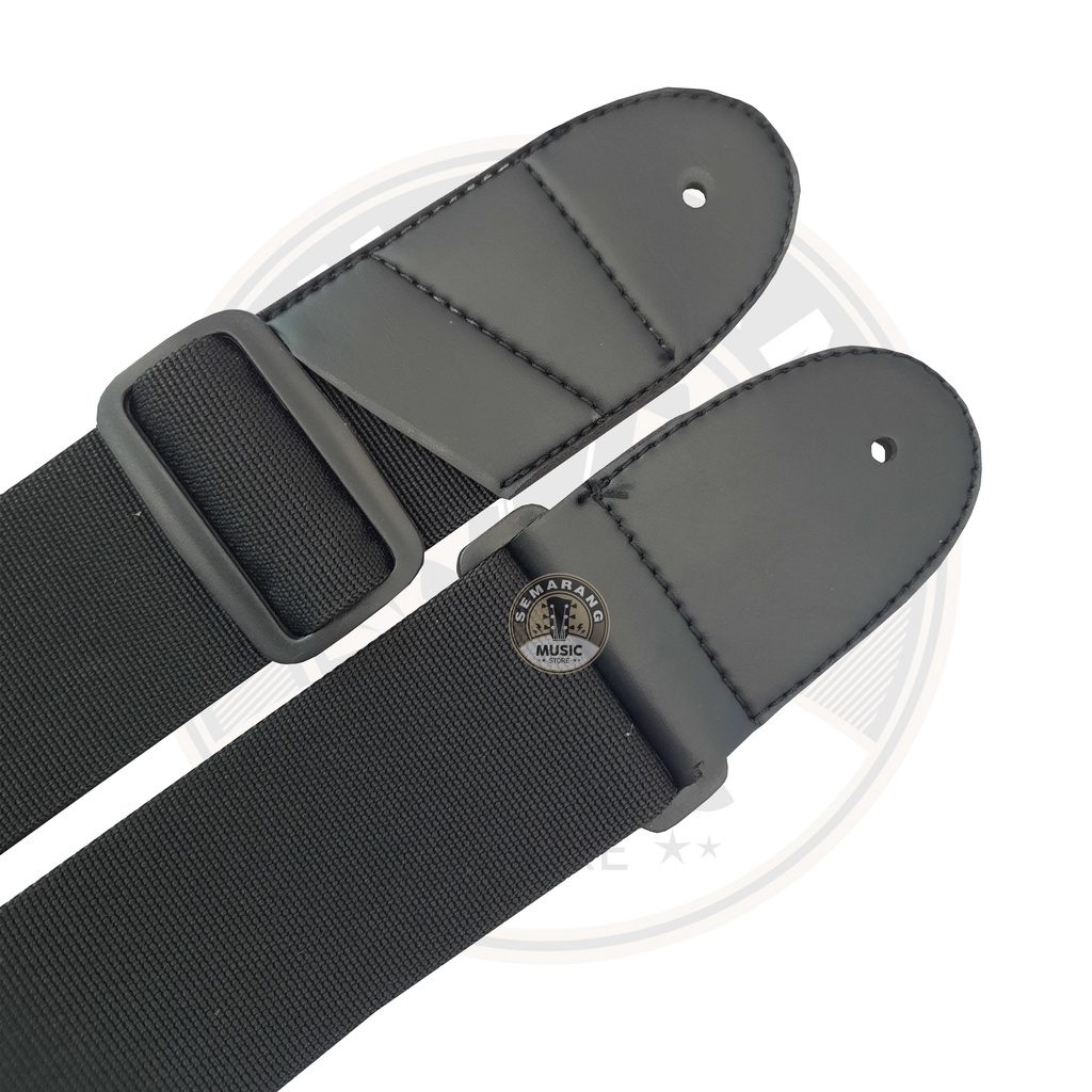 Strap Sabuk Gitar dan Bass Polos Berkualitas