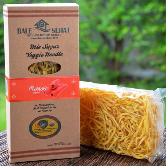 

Mie Sayur Organik Bale Sehat Wortel 200 gram