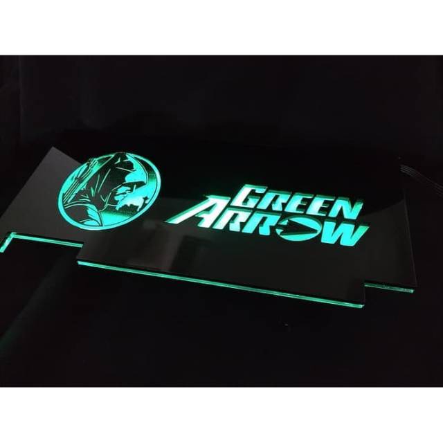 Custom VGA Backplate Acrylic Akrilik RGB Led