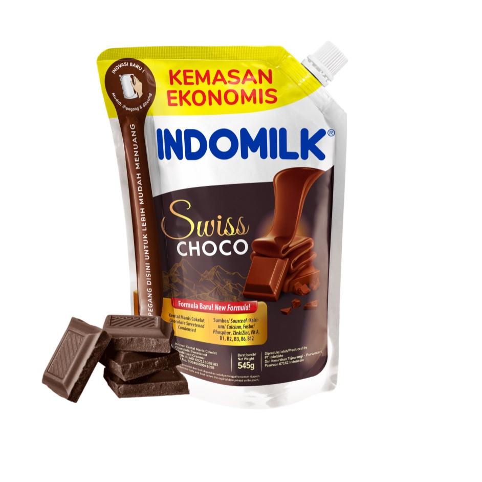 

옷 Indomilk Kental Manis Swiss Chocolate Pouch 545gr Limited