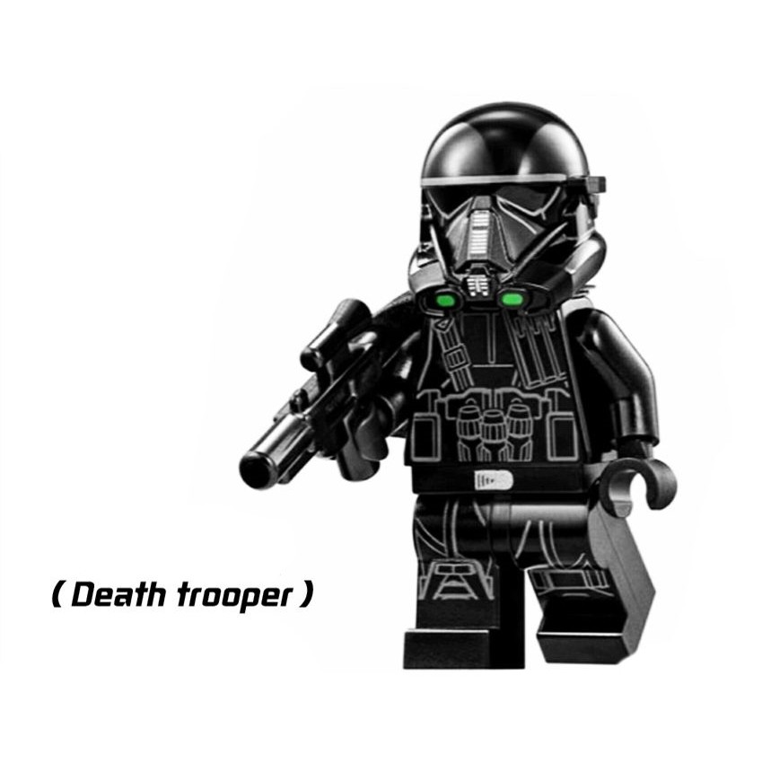 21pcs Set Action Figure Star Wars Darth Vader Death Trooper - black falcons lego roblox