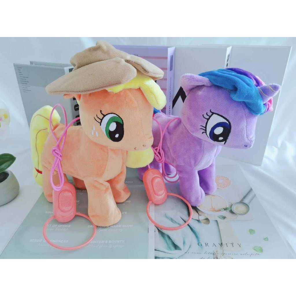 Boneka Unicorn Kuda poni Bisa berjalan /Goyang /Nyanyi/ bisa Musik Bisa Joget/mainan anak dan bayi