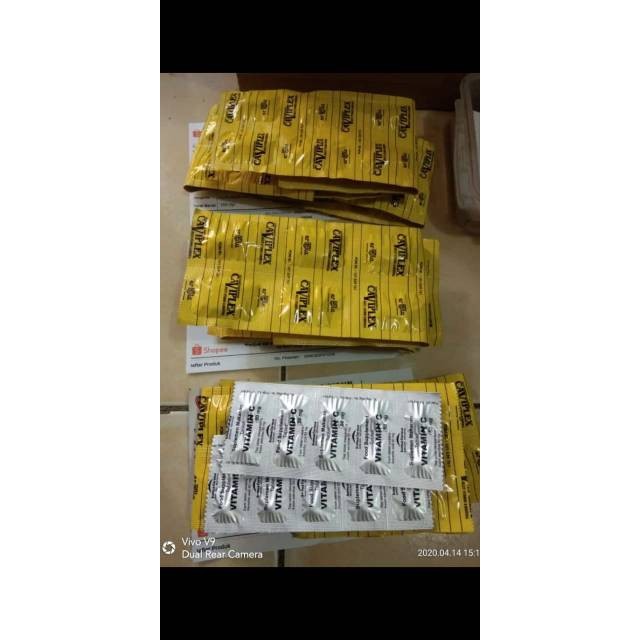 CAVIPLEX & VITAMIN C 1 KAPLET