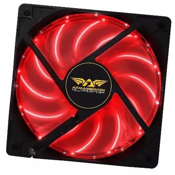 Coolerfan PowerLogic Scarlet Blade 12CM Red Fan