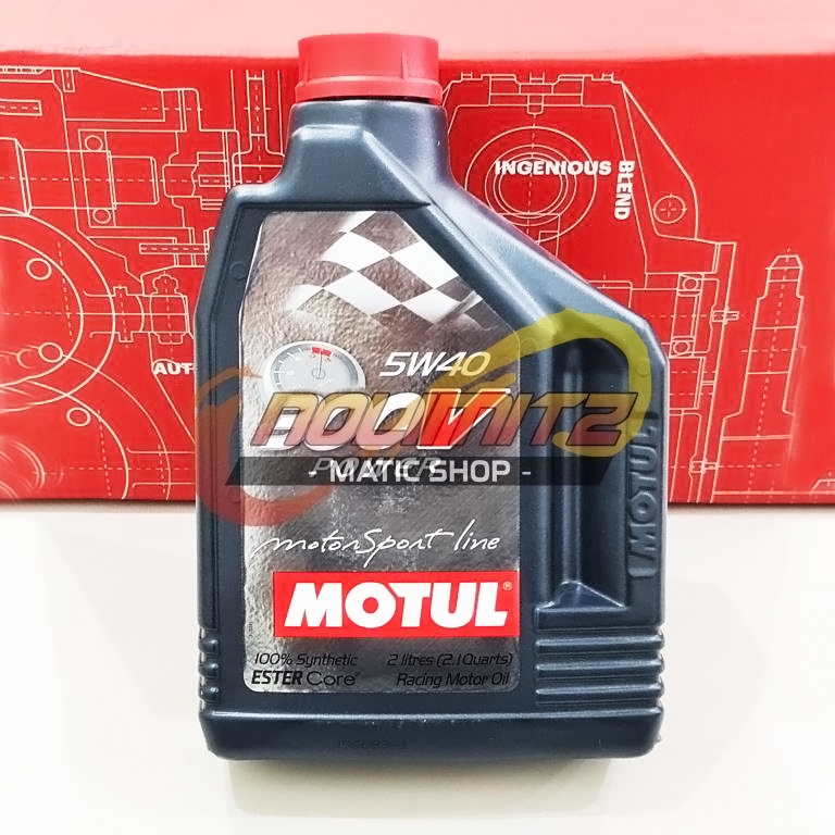 Oli Motul 300V Motor Sport Line 5W-40 2L Ester Core Full Synthetic