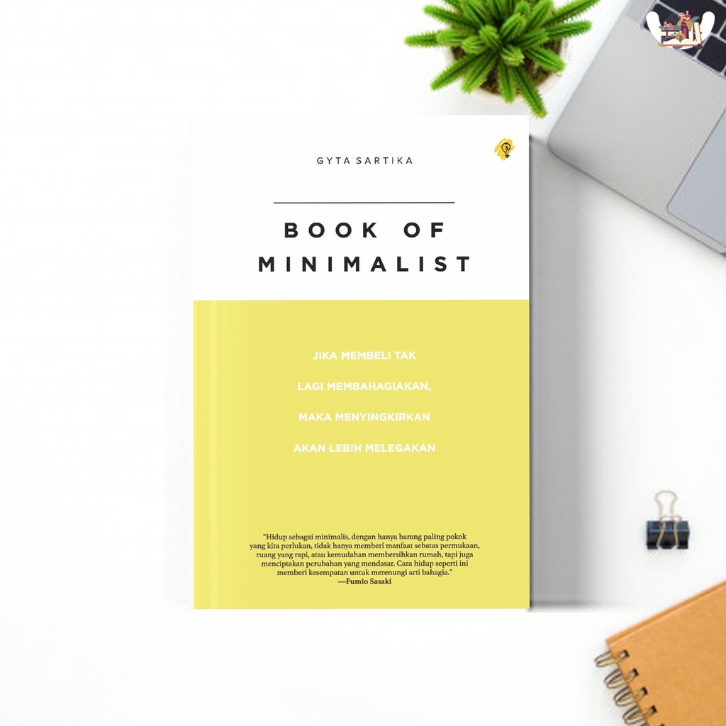 Seri Pengembangan Diri Terbaru Colorful Cover-Book Of Minimalist