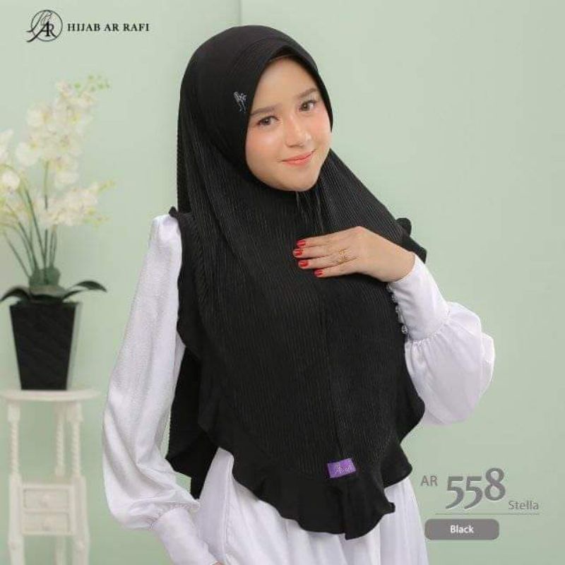AR 558 Hijab arrafi/terlaris✔️ori