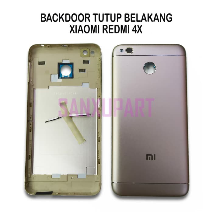 TUTUP BELAKANG BACKCOVER HOUSING CASING XIAOMI REDMI 4X