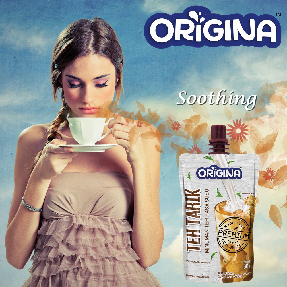 

Origina Teh Tarik / Tarik Tea 200ml Import Halal