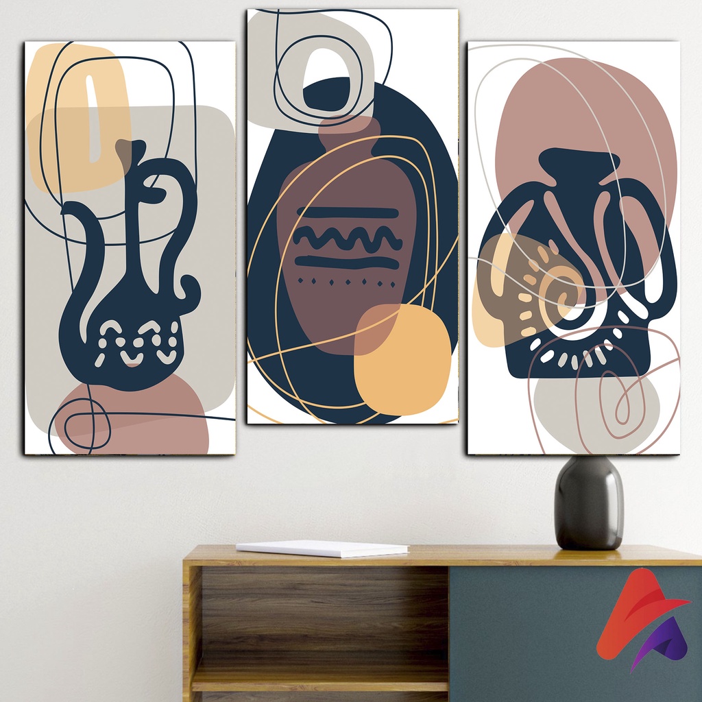 HIASAN DINDING ABSTRAK AESTHETIC REALISTIC 15x30 CM ABSTRAK  WALL DECOR HIASAN DINDING KAMAR PAJANGAN RUANGAN POSTER KAYU GAMBAR BUNGA ABSTRAK