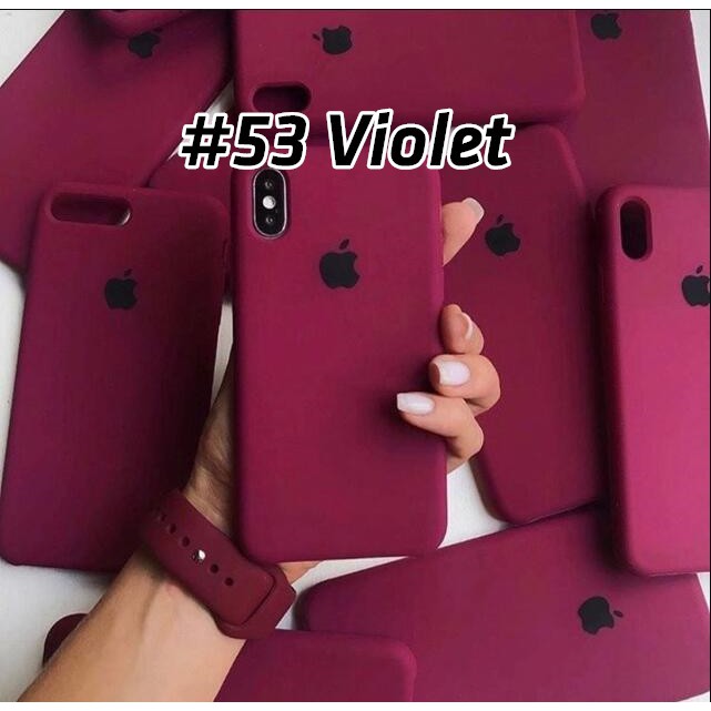 IPhone Case Original Silicone APPLE CASE IPhone 5/5s/Se/6/6s/6+/6s+/7/7+/8/8+/X/Xs/XR/XsMax/11promax-8