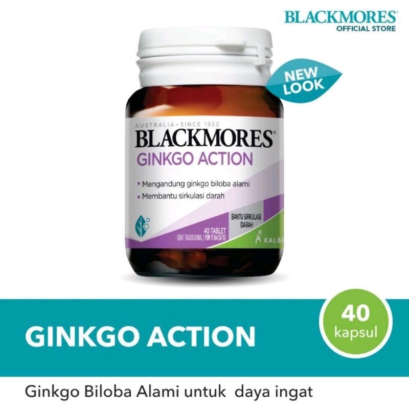 Blackmores Ginkgo Recall (30) / daya ingat