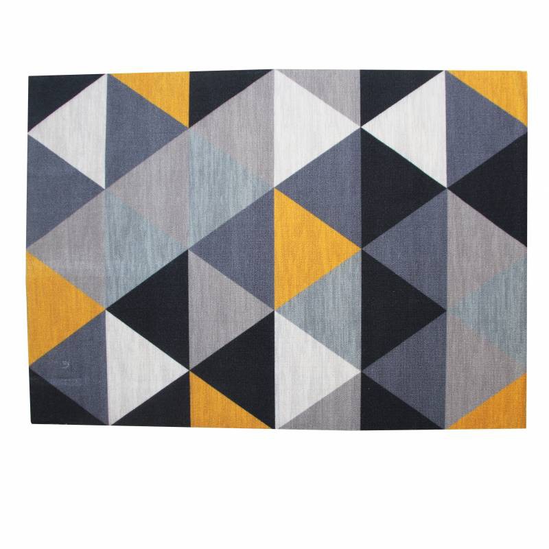 

JYSK Karpet Murah Rug Vaino 140X200CM Yellow Black