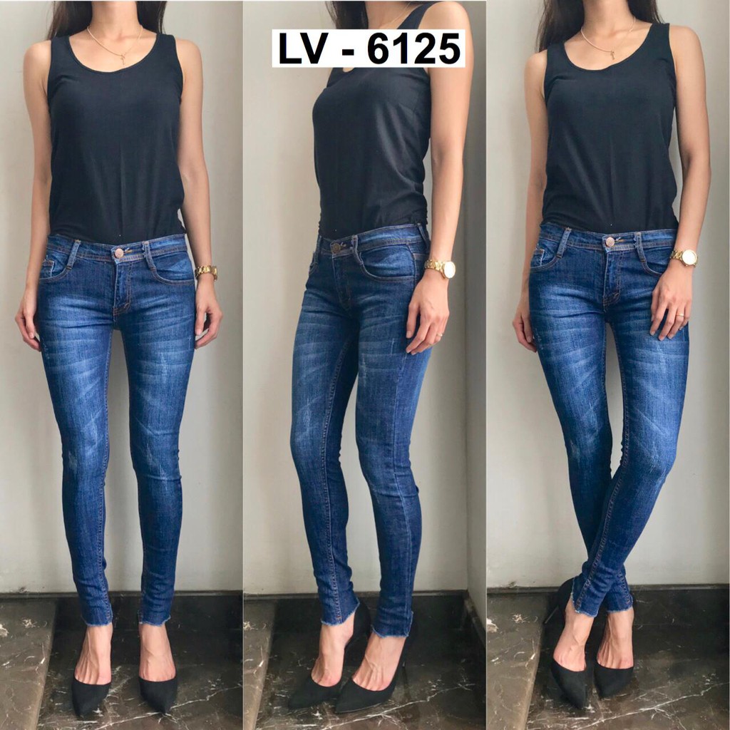 VANILLESHOP - CELANA JEANS KODE 6125